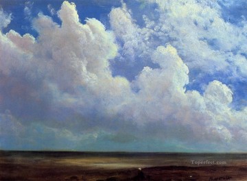 Albert Bierstadt Painting - Beach Scene Albert Bierstadt